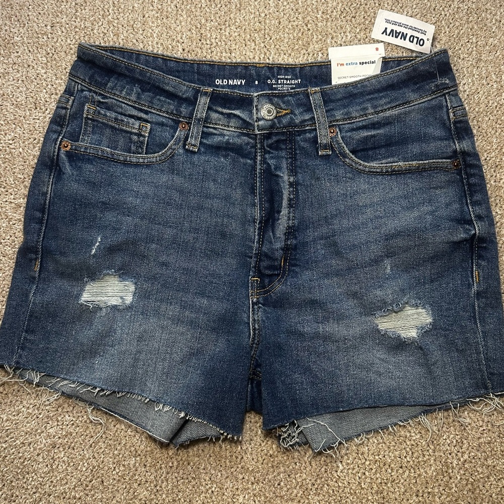 Old Navy Dark Wash Denim Shorts